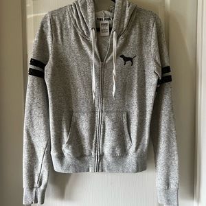 PINK bling full zip jacket!